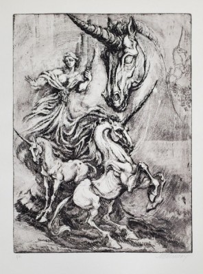 Marcel Chirnoaga (1930-2008) - Inorogul foto