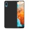 Husa pentru Huawei Y7 2019, GloMax Perfect Fit cu insertii de carbon negru