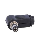 Mufa alimentare DC tata 5.5mm x 2.5mm pe cablu 9mm PC-2.5/5.5K, Oem