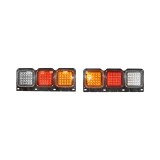 Set Lampi spate camion cu LED 550x200 12/24V BK69100