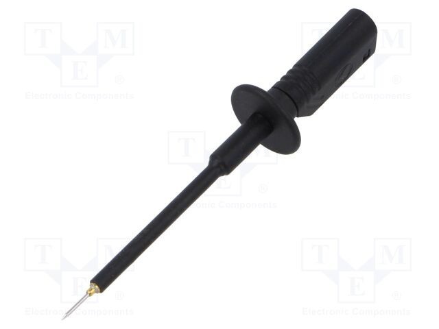 Terminal măsurare 10A 1kV negru Hirschmann T&amp;M