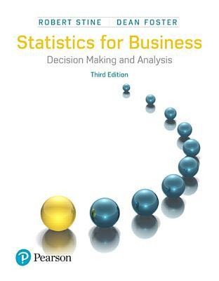 Statistics for Business: Decision Making and Analysis foto