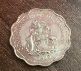 C50 - Moneda foarte veche - Bahamas - 10 centi - 1989, America de Nord