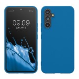 Husa Kwmobile pentru Samsung Galaxy A54 5G, Albastru, Silicon, KWM000018FR035C, Carcasa