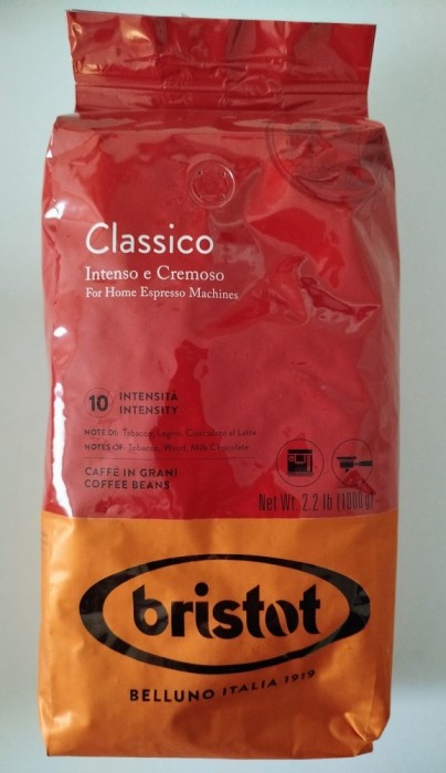 Cafea boabe Bristot Classico 1kg x 2buc.