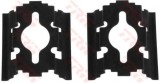 Set accesorii, placute frana FIAT DUCATO platou / sasiu (230) (1994 - 2002) TRW PFK507