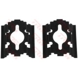 Set accesorii, placute frana PEUGEOT BOXER caroserie (244) (2001 - 2016) TRW PFK507