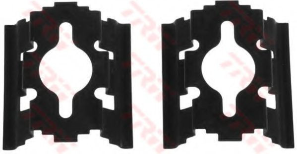 Set accesorii, placute frana FIAT DUCATO platou / sasiu (230) (1994 - 2002) TRW PFK507