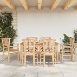Cumpara ieftin Set mobilier de grădină, 7 piese, lemn masiv de tec