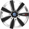 Set 4 Capace Roti GTX Carbon Gri-Negru R16, Pentru Volkswagen, Autohelix MSA