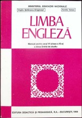 LIMBA ENGLEZA, MANUAL PENTRU ANUL VI (CLASA A XI-A) A DOUA LIMBA DE STUDIU-VIRGILIU STEFANESCU-DRAGANESTI, -282450
