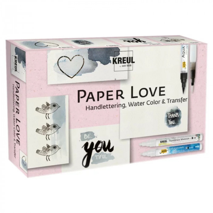 Set Paper Love Kreul