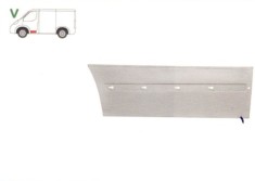 Panou reparatie usa Mercedes VITO / Clasa V (W638), 02.1996-01.2003, partea stanga, cu gauri pentru bandou, usa fata , inaltimea 240 mm,