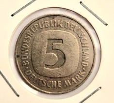 Germania 5 Marci 1978 J marci RFG km # 140.1 moneda nichel