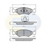 Set placute frana,frana disc FORD FIESTA IV (JA, JB) (1995 - 2002) COMLINE CBP0444