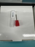 Duză pentru cuticule de diamant, flacără rotunjită, br&acirc;u roșu 244 / 023R