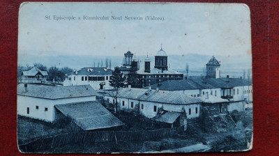 Sf.Episcopie a Rimnicului Noul Severin-1910-C.P.circ.-RARA foto