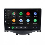 Navigatie Citroen C1 Peugeot 108 Toyota AYGO (2014-2022) 2GB RAM Android 13 GPS Wi-FI Carplay Android Auto USB Bluetooth Radio Waze Touchscreen 9 inch