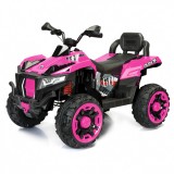 Cumpara ieftin ATV electric pentru 2 copii Kinderauto SuperOffroad V2 4x4 180W 12V 12Ah premium, Roz