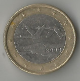 Finlanda, 1 euro de circulatie, 2000, circ.