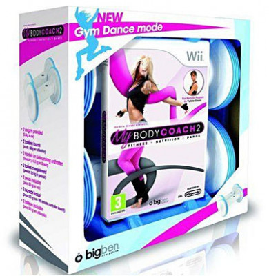 Body Coach 2 Fitness and Dance + Gantere - Nintendo Wii - EAN: 3499550298154 foto