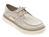Mocasini GRYXX gri, T1119, din material textil