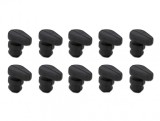 Set 10 buc niplu de cauciuc pentru SSD M.2 Negru, Delock 18305