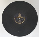 Alfred Pagoni - Unde te duci? / Tu stii - disc ebonita patefon/gramofon Odeon