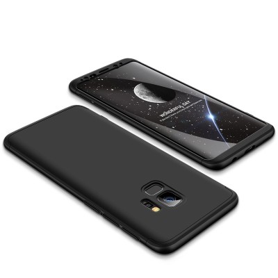 Husa Full Cover 360 GKK Samsung Galaxy S9 - Negru foto