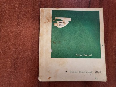 Scrieri alese de Arthur Rimbaud foto