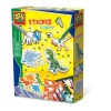 Set creativ - Autocolante dinozauri, SES Creative