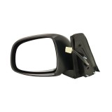 Oglinda exterioara Suzuki Sx4 (Ey/Gy), 05.2006-, Fiat Sedici (Fy/Gy), 03.2006-, Stanga, Crom, electrica, Cu incalzire, carcasa neagra, Convex, BestAu