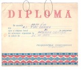 Diploma Concurs de orientare, 1974