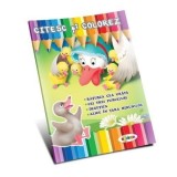 Cumpara ieftin Citesc si colorez - Ratusca cea urata (Litere de tipar, silabe)