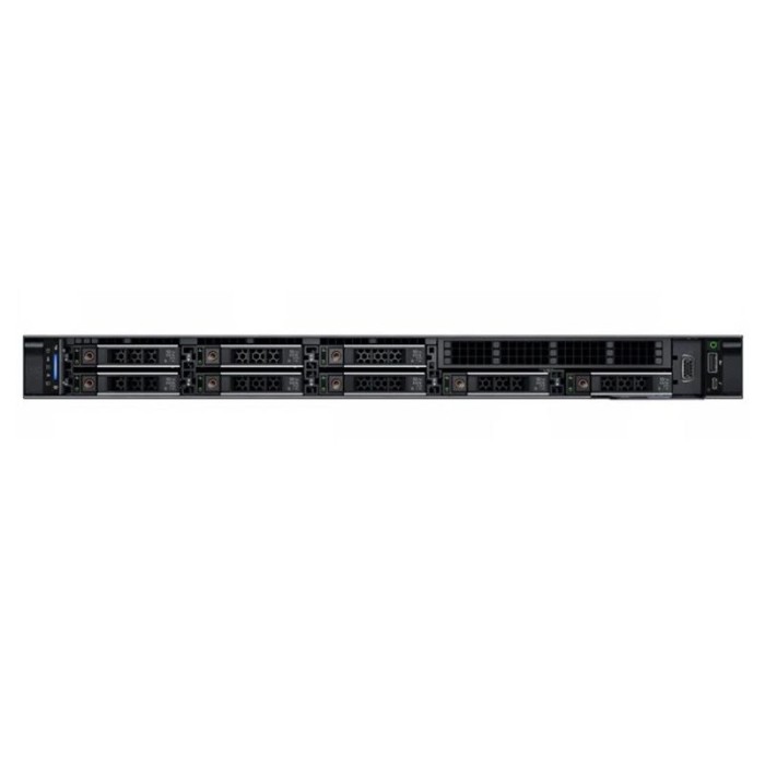 Server Dell PowerEdge R650XS, 8 Bay 2.5 inch, 2 Procesoare, Intel 8 Core Xeon Silver 4309Y 2.8 GHz; 256 GB DDR4 ECC LRDIMM; 4 x 960 GB SSD ENTERPRISE