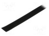 Bandă arici 3M W: 25mm L: 1m Thk: 5,7mm cauciuc neagră
