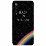 Husa silicon pentru Xiaomi Mi 9, Black Is Not Sad