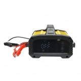 Redresor incarcator smart digital baterie 12V-25A/24V-15A, complet automat 4-200Ah, protectii multiple, functie reparare inteligenta