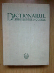 a2b Dictionarul limbii romane moderne - D. Macrea (961 pagini, format mare ) foto