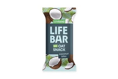 Baton de ovaz cu cocos, bio, 40g, Lifebar foto