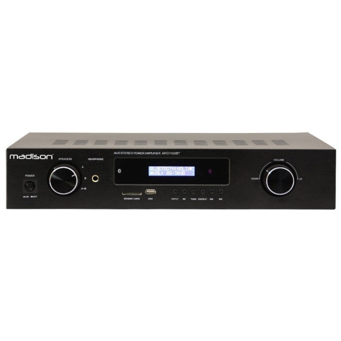 Amplif MAD1400BT 2x180W USB BT SD FM AUX