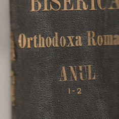 COLECTIE BISERICA ORTODOXA ROMANA - JURNALU PERIODICU ECLESIASTICU ( DESCRIERE)