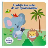 Carte de povesti interactiva cu lanterna magica, 16.5x16.5cm, Albastra, CMCLASS