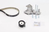 Kit distributie + pompa apa Ford B-Max, C-Max II, Ecosport, Fiesta VI, Fiesta VII, Focus III, Grand C-Max, Mondeo V Motor 1.0, dinti 116, OE 1760659
