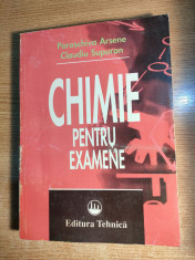 Paraschiva Arsene; Claudiu Supuran -Chimie pentru examene (Editura Tehnica 1998) foto