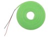 Bandă LED Neon Verde 2835, 120 LED/m, 6mm, IP65, 8W/m, Grosime 12mm
