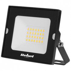 Proiector LED Rebel, 20W, 1700lm, lumina neutra, 4000K, IP65