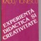 experienta didactica si creativitate de ioan miron si radu ionescu