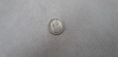 1/2 franc 1900 Elvetia, argint foto