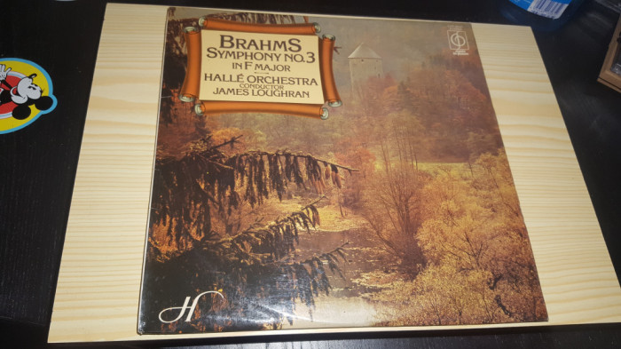 [Vinil] James Loughran Halle Orchestra - Brahms Symphony no3 in F Major